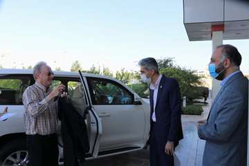 دیدار نماینده سازمان جهانی بهداشت در ایران با دکتر دانائی رئیس دانشگاه علوم پزشکی استان سمنان 99.03.12 